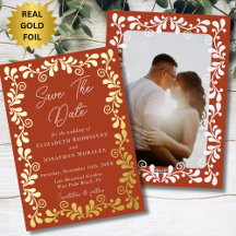 Mexican Fiesta Talavera Foto Opslaan van de datum 