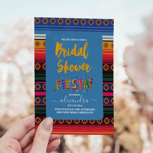 Mexican Fiesta Vrijgezellenfeest Flower Folkart Kaart