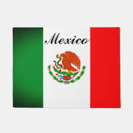 Mexican Flag Door Mat