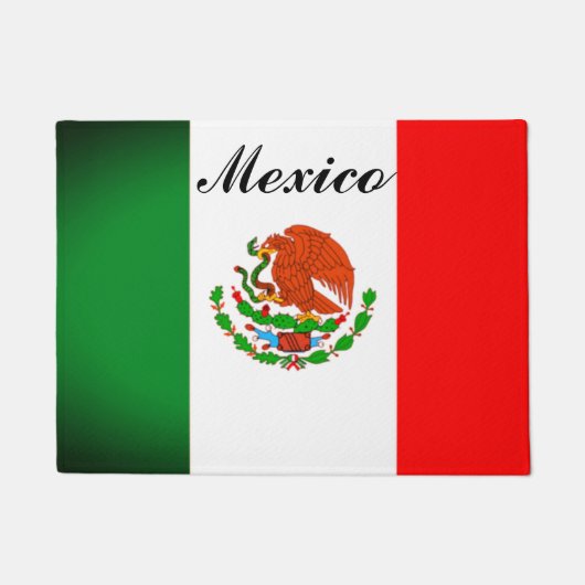 Mexican Flag Door Mat (Voorkant)