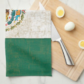 MEXICAN FLAG Kitchen Towel Theedoek (Quarter Fold)