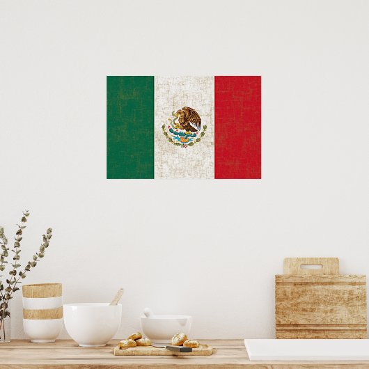 MEXICAN FLAG Poster (Keuken)