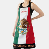 Mexican Flag schort, Mexico, Mexicaanse chef-koks  Schort (Insitu)