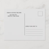 Mexican Floral Fiesta Bewaar de datum Aankondigingskaart (Achterkant)