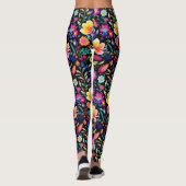 Mexican Floral Fiesta Leggings (Achterkant)