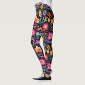 Mexican Floral Fiesta Leggings (Links)