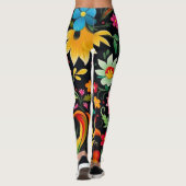 Mexican Floral Fiesta Leggings (Achterkant)