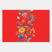 Mexican Floral Inpakpapier Vel (Voorkant 3)