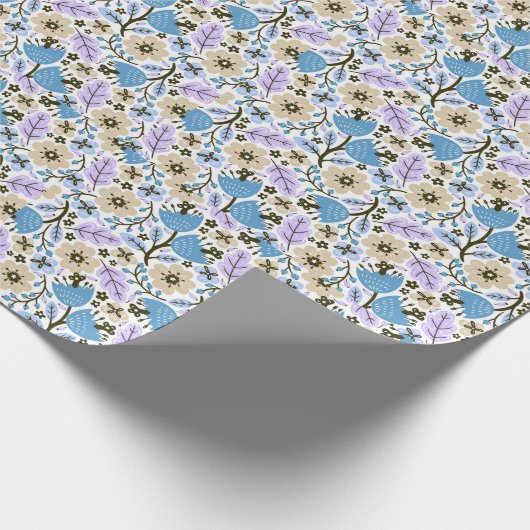 Mexican Floral Pattern Cadeaupapier (Hoek)