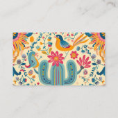 Mexican Floral Recipe Request Vrijgezellenfeest Informatiekaartje (Achterkant)