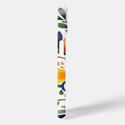 Mexican Flowers Design Hoesje-Mate Case-Mate iPhone Case (Achterkant / Rechts)