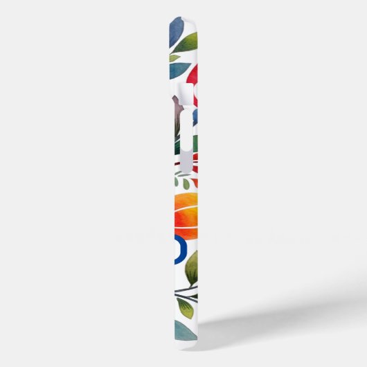 Mexican Flowers Design Hoesje-Mate Case-Mate iPhone Case (Achterkant / Links)