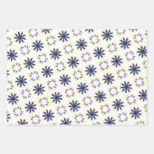 Mexican Folk Art Bloemen sinaasappel kleurrijk Inpakpapier Vel (Voorkant)