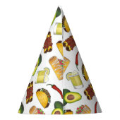 Mexican Foods Chimichanga Taco Avocado Enchilada Feesthoedjes (Achterkant)