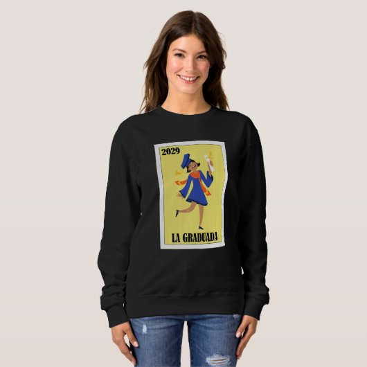 Mexican for Graduation La Graduada 2029 Trui (Voorkant volledig)