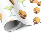 Mexican Fun Margarita Taco dinsdag Cadeaupapier (Rol Hoek)