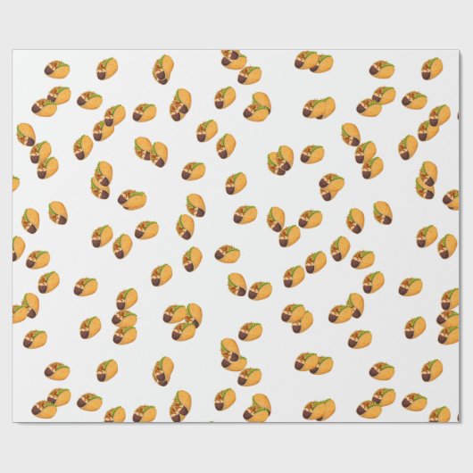 Mexican Fun Taco dinsdag Cadeaupapier (Vlak)