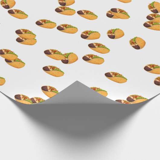 Mexican Fun Taco dinsdag Cadeaupapier (Hoek)