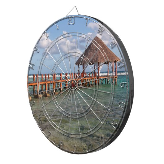 Mexican gazebo dartbord (Voorkant Rechts)