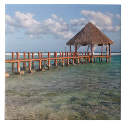 Mexican gazebo tegeltje (Voorkant)