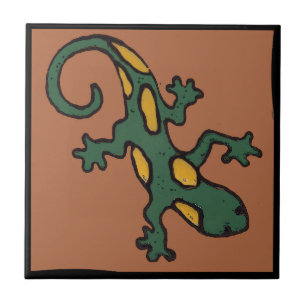 Mexican Gecko Tile Tegeltje