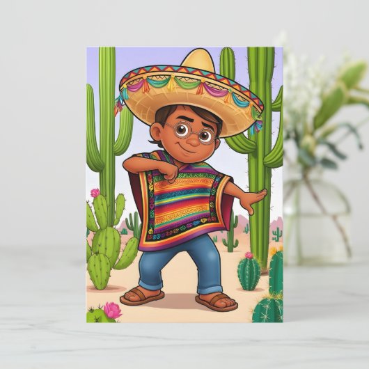 Mexican Gnomes Briefkaart Set (Staand voorkant)