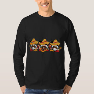 Mexican Gnomes Sombrero Cute Cinco De Mayo Party T-shirt