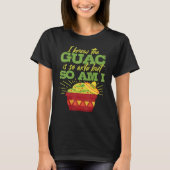 Mexican Guacamole Avocado Cinco De Mayo T-shirt (Voorkant)