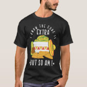 Mexican Guacamole Avocado Cinco De Mayo T-shirt (Voorkant)