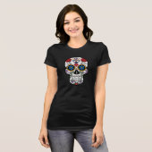 Mexican Halloween Mask Shirt (Voorkant volledig)