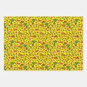 Mexican Hand Drawn Cinco de Mayo Thmet Piñata Inpakpapier Vel (Voorkant)