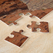 Mexican Hat Mountain Sculptuur Utah. Legpuzzel (Zijkant)