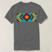 Mexican Huichol Pattern T-shirt (Design voorkant)