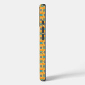 Mexican inspired pattern in yellow and blue Case-Mate iPhone case (Achterkant / Links)