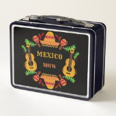 Mexican Items aangepaste monogram lunchboxen (Achterkant)