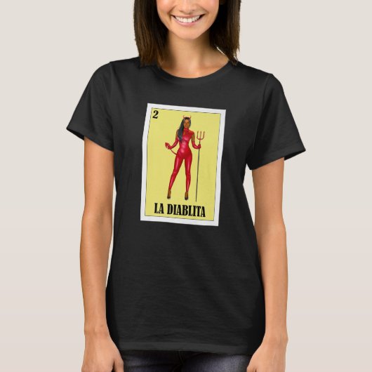 Mexican La Diablita T-shirt (Voorkant)