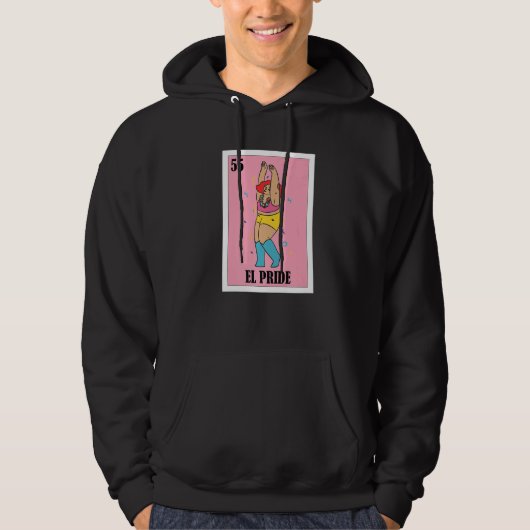 Mexican Lgbt  El Pride Hoodie (Voorkant)