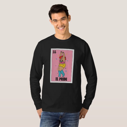Mexican Lgbt  El Pride T-shirt (Voorkant volledig)