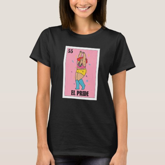Mexican Lgbt  El Pride T-shirt (Voorkant)