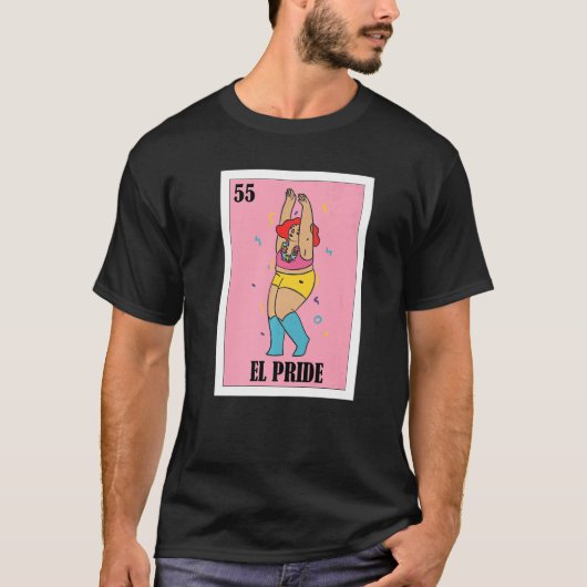 Mexican Lgbt  El Pride T-shirt (Voorkant)