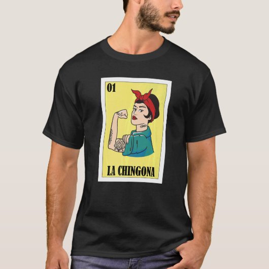 Mexican Lottery Mexican Lottery La Chingona 5 T-shirt (Voorkant)