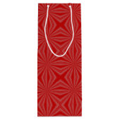 Mexican LOVE Heart Flag Valentijn gepersonaliseerd Wijn Cadeautas (Achterkant)