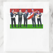 Mexican Mariachi Band Rechthoekige Sticker (Tas)