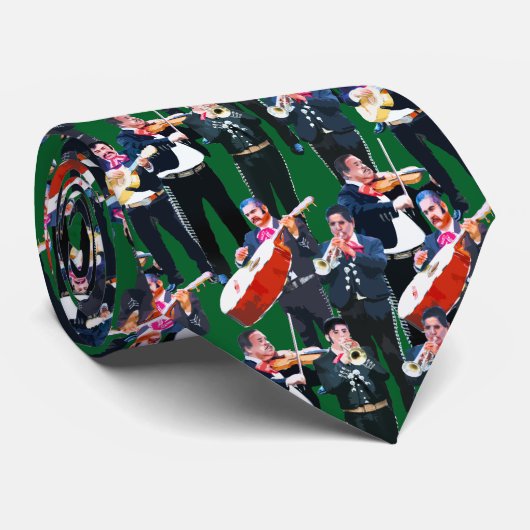 Mexican Mariachi Band Stropdas (Opgerold)