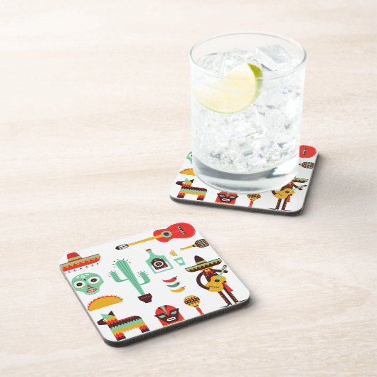 mexican mariachi bier onderzetter (Rechterzijde)