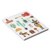 mexican mariachi notitieblok (Schuin)