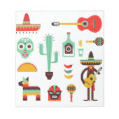 mexican mariachi notitieblok (Voorkant)