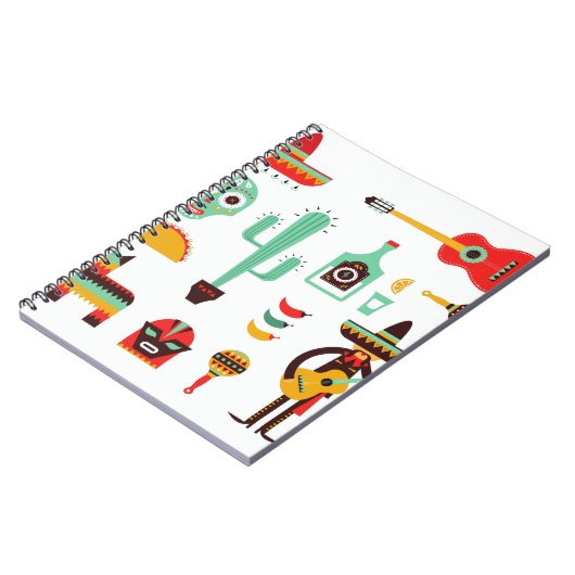 mexican mariachi notitieboek (Linkerzijde)