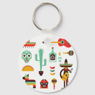 mexican mariachi sleutelhanger