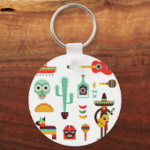mexican mariachi sleutelhanger (Voorkant)